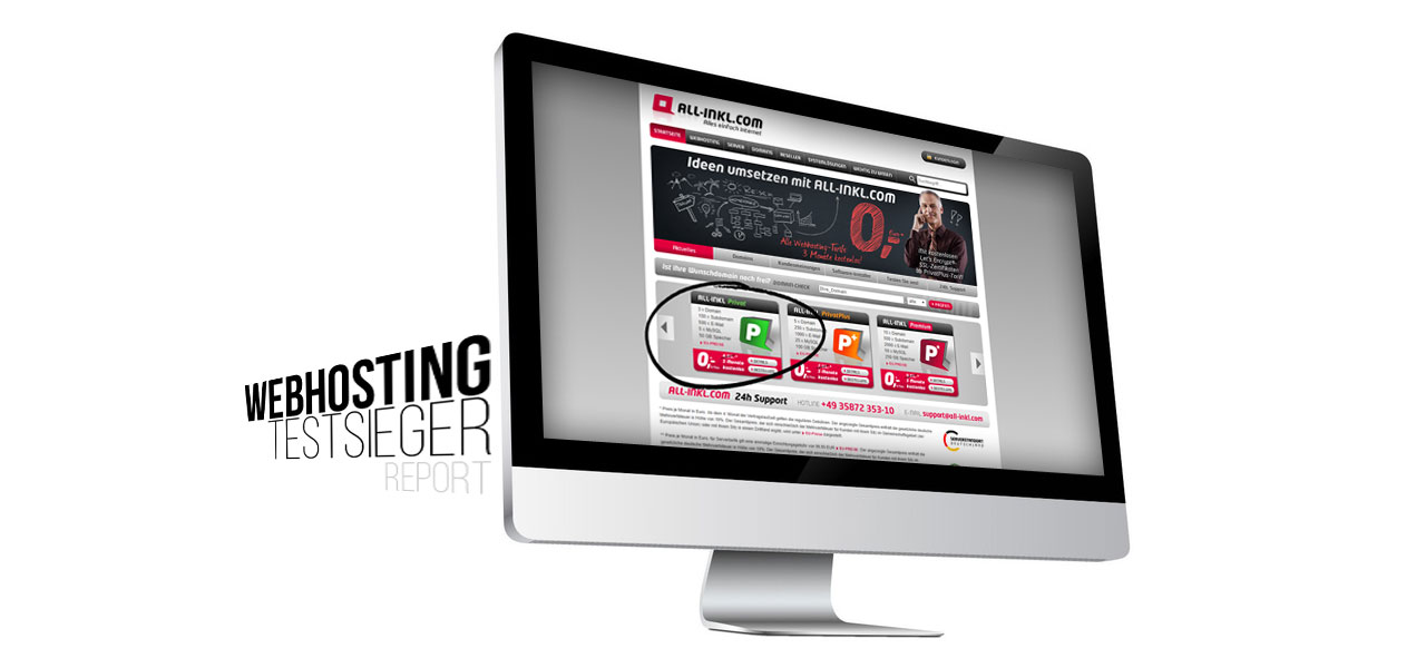 Webhosting bei All-Inkl: Unser Testsieger mit allen Paketen im Vergleich