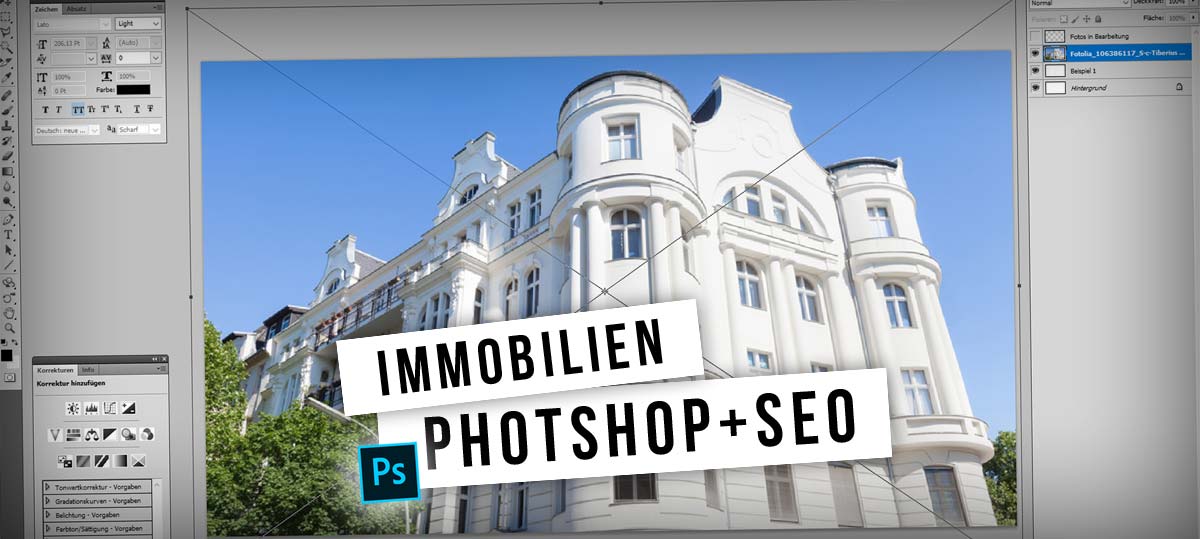 Immobilien Inserate optimieren: Photoshop, WordPress und SEO - Video Tutorial