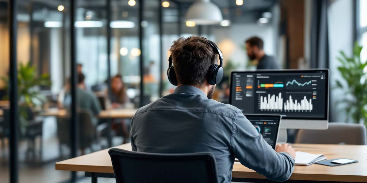 Spotify Ads oder Radiowerbung? Spotify Ads! Werbung in Podcasts & Co. spotify-ads-gegen-radio-werbung-agentur-bildschirm-auswertung-kpi-stream-podcast