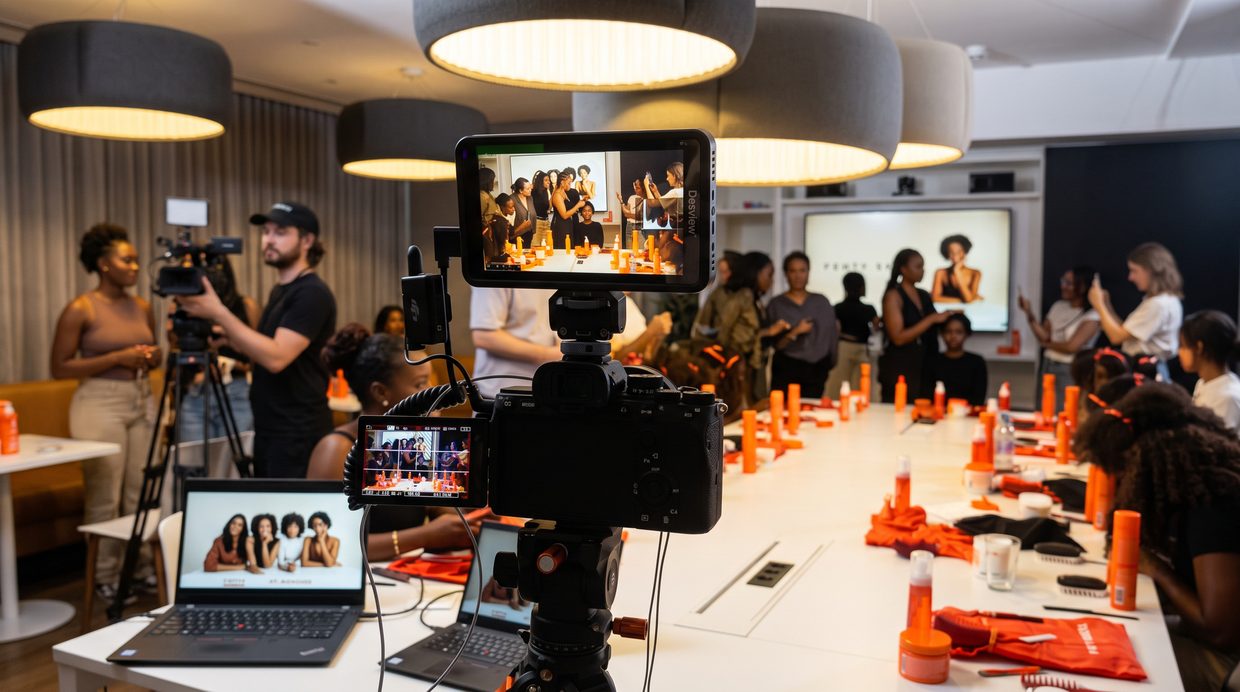 Cantu Workshop bei RTL: Warum Marken Hair- und Make-up-Artists schulen statt nur Endkund:innen zu bewerben