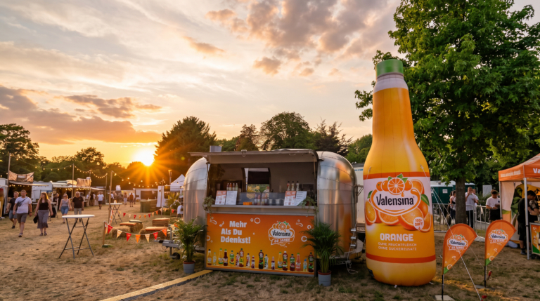 Juicy Beats Festival mit Valensina: Standplanung, Vor-Ort-Organisation und Content-Produktion