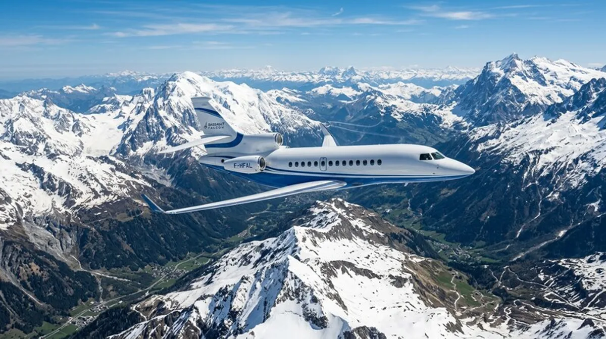 PrivatJet.one — Branding & Websites für ein Privatjet-Charter-Portal, Kampagnenmotiv