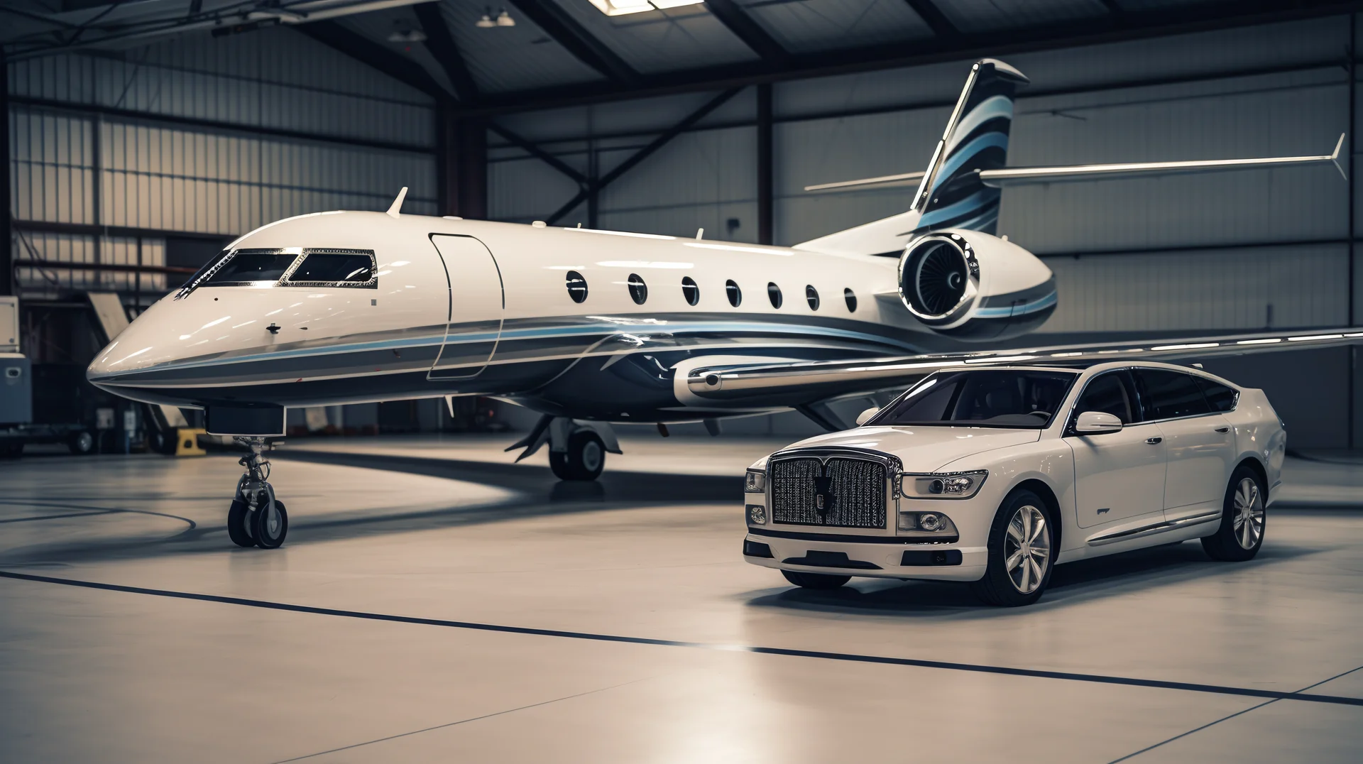 PrivatJet.one — Branding & Websites für ein Privatjet-Charter-Portal, Kampagnenmotiv